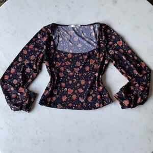 Lush Naomi Square Neck Top